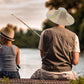 Folded Fishing Straw Hat-Handmade