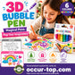 💥LAST DAY BUY 1 GET 1 FREE!!🎁🔮Magic Pen – Draw 3D with one stroke!🎄DIY Bubble Magic Drawing Pens 7