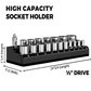 Precision magnetic socket holder set