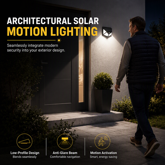 🌞LIMITED-TIME 50% OFF! ⏰ Motion Sensor Solar Lights – Bright Outdoor Lighting, Light Up Paths, Gardens & Driveways Automatically ✨