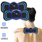 🎅Christmas Pre-sale🎁Portable Massager with 8 Modes and LCD Screen - Mini Muscle Stimulator for Pain Relief