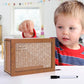 Wallet Fattening Program——Cash Vault Wooden Savings Box