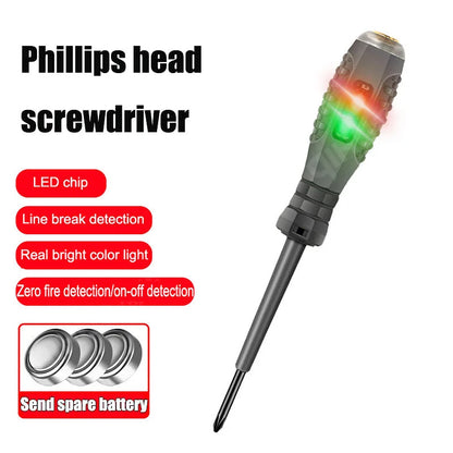 2-in-1  High Torque Strong Magnetic Screwdriver Electricity Detector