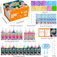 🦄Timetome DIY Squishy Maker Kit for Kids Ages 3+ | Magic Water Elf Gel Toy Set with 20 Gels & 10 Molds, Glitter Glow Sensory Craft Activity for Creative Play