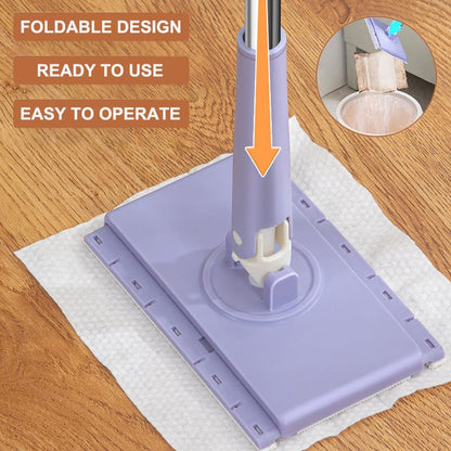 🧹 Automatische doekwisselende minimopper voor snelle dagelijkse reiniging