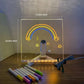 ✨Limited-time offer, ⏳🎨 Children's LED Light-Up Drawing Board