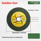 GoldenLion Fast metal cutting disc