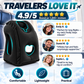 😴 LIMITED-TIME 50% OFF! ✈️ Inflatable Ergonomic Hollow-Cutout Travel Pillow – PVC Flocking, Quick Inflate, With Storage Bag ✨