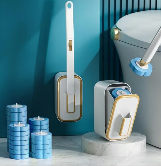 🔥Big Sales 50% OFF🔥Wall-Mounted Toilet Brush Set 🚽✨