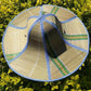 Folded Fishing Straw Hat-Handmade