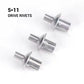 50 PCS Drive Rivets & Countersunk Rivets--Sales Promotion🛒