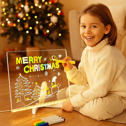 ✨Limited-time offer, ⏳🎨 Children's LED Light-Up Drawing Board