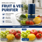 Purepod Produce Cleaner, Portable Capsule OH-ion Fruit & Vegetable Washer
