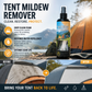✨Limited-time free cleaning cloths 🧹 First come, first served 🧴✨ 53% OFF! Outdoor Mildew Stain Cleaner – Spray on, wipes off mold instantly. Eco‑friendly, won‘t ruin waterproofing. Tent, awning, shower curtain – all like new! 🏕️💪