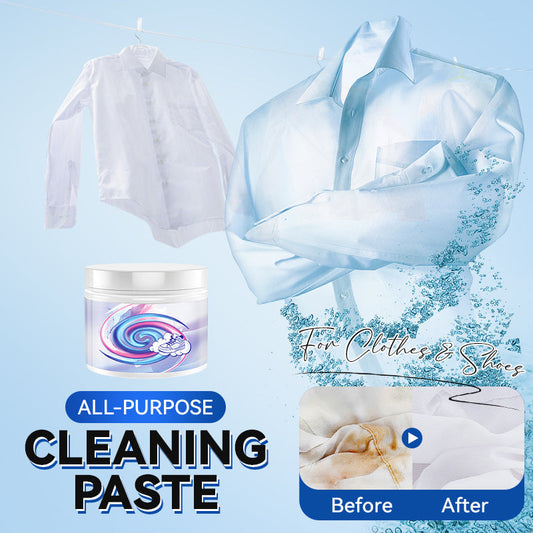 🧴 BUY 2 GET 1 FREE! ✨ Multi-Purpose Stain Removing Cleaning Paste - Effortlessly Eliminates Stains, Grease & Grime from Various Surfaces ✨🧽