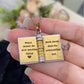📖Openable Heart Book Pendant Necklace – Sentimental, Hypoallergenic, Gift-Ready ✨