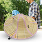 Folded Fishing Straw Hat-Handmade