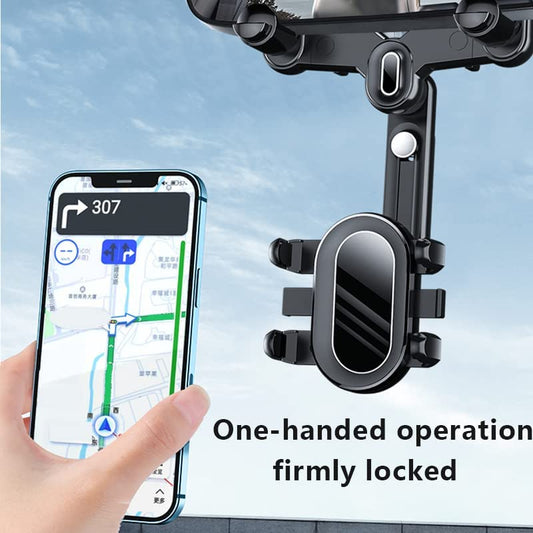 49% OFF🔥Rotatable and Retractable Car Phone Holder