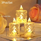 Christmas Crystal Flameless Electronic Candle