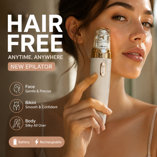 Wireless Rechargeable Face Epilator for Women