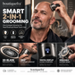⚡ LIMITED-TIME 50% OFF! 🪒 2-in-1 Smart Head Shaver & Beard Trimmer – Easy Grooming, Rinsable Head & Digital Display 🔥
