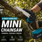 6-inch Cordless Mini Chainsaw with 2 Batteries