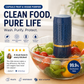 Purepod Produce Cleaner, Portable Capsule OH-ion Fruit & Vegetable Washer