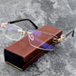 🏆👓Sapphire high hardness anti-blue progressive Far And Near Dual-Use Reading Glasses