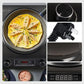 3500-watt induction cooktop with concave design - 10 temperature levels (200W-3500W), IPX4 waterproof, fast heating for all pan shapes, includes overheat protection