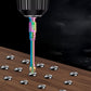 🔧 S6 Color Titanium Impact Screwdriver Bit | Ultra-Hard Magnetic | Anti-Slip Cross Head ✨