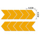 Car Reflective Arrow Stickers