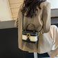 Luxury Top-Handle Vanity Case Crossbody Bag