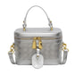 Luxury Top-Handle Vanity Case Crossbody Bag