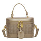 Luxury Top-Handle Vanity Case Crossbody Bag