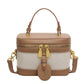 Luxury Top-Handle Vanity Case Crossbody Bag