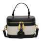 Luxury Top-Handle Vanity Case Crossbody Bag
