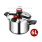 Versatile and Safe Stainless Steel Pressure Pot