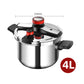Versatile and Safe Stainless Steel Pressure Pot