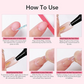 ⏳🔥LIMITED-TIME 50% OFF! ⏰💅✨ Semi-Liquid Nail Glue 10s Drying No UV – Anti-Drip Gel Ultra Strong Hold, Precision Remover 2-3min, Safe No Burning · Buy 1 Get 1 Free