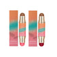 Portable Lightweight Matte Contour & Blush Dual-Ended Stick