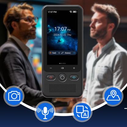 🌐 50% OFF NOW! 🗣️ Multifunctional Portable Translator – Real-Time 2-Way Voice Translation, Offline Mode & 100+ Languages Supported ✨
