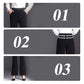 Women's Casual High Waisted Flared Pants