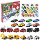 🔥Limited Time Promotion 60% OFF！！！🚗Kids Advent Calendar for Boys: Alloy Construction Engineering Vehicle Toy Sets