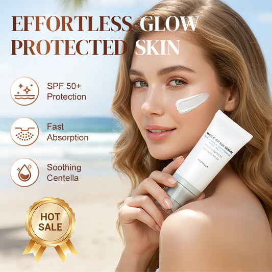 💥💞Limited Time 60% OFF Only＄16.99！🎉Lightweight Daily UV Protection Sun Serum，Hydrating Formula. Perfect For Everyday Use Under Makeup Or Alone! 🧴✨