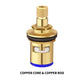 Universal Replacement Brass Faucet Cartridge