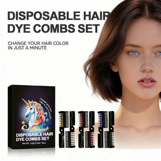 🎁2026 New Arrivals 50% OFF💥6-Pack Disposable Hair Dye Combs Set