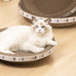 🎁💥Last day sale 50% OFF🐱 | Multi-Functional Bowl-Shaped Corrugated Cat Scratcher🐈