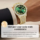 Men's Fashion Rhinestone Quartz Watch
