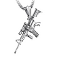 Gun Pendant Necklace for Men
