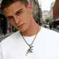Gun Pendant Necklace for Men